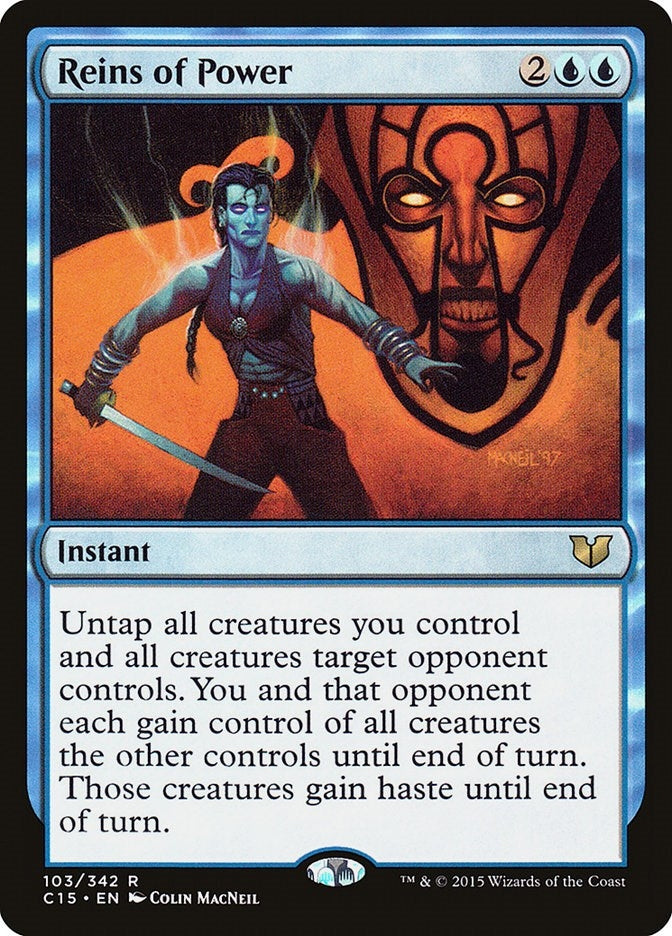 Image for Reins of Power (103) [Commander 2015] - Magic: The Gathering