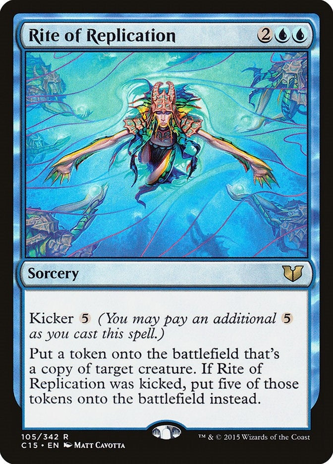 Image for Rite of Replication (105) [Commander 2015] - Magic: The Gathering