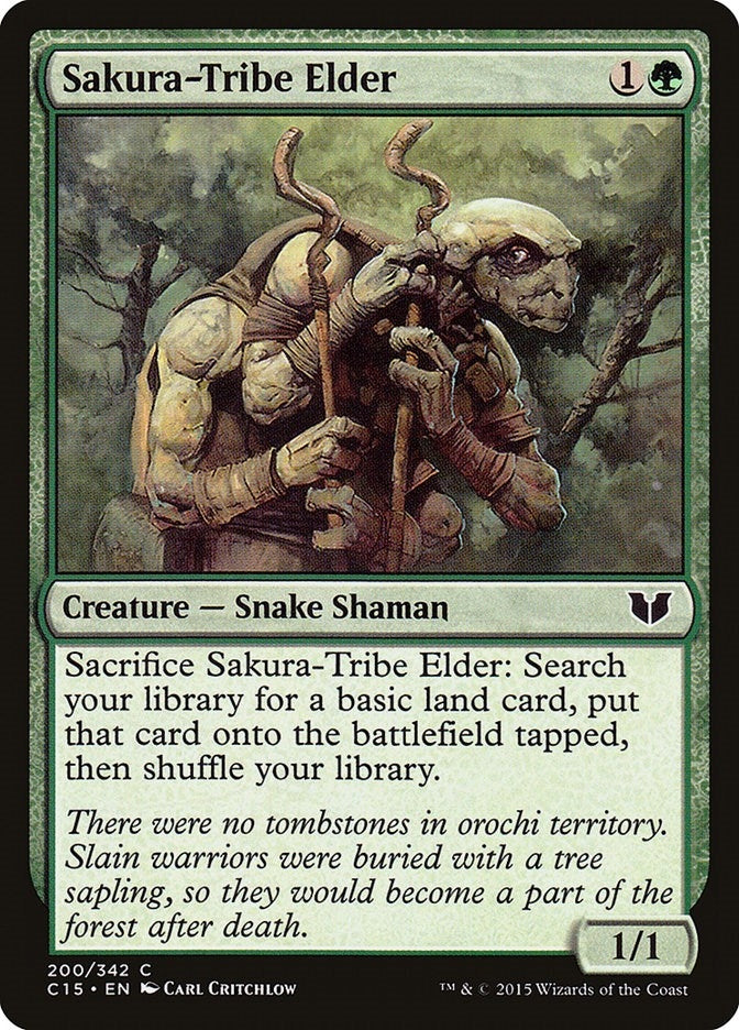 Image for Sakura-Tribe Elder (200) [Commander 2015] - Magic: The Gathering