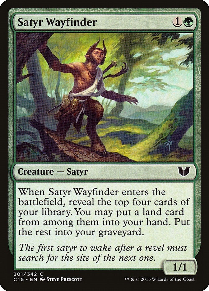Image for Satyr Wayfinder (201) [Commander 2015] - Magic: The Gathering