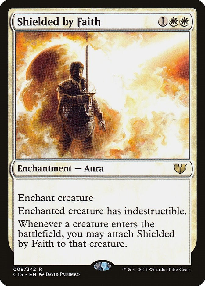 Image for Shielded by Faith (8) [Commander 2015] - Magic: The Gathering