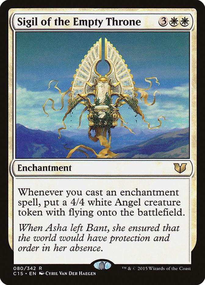 Image for Sigil of the Empty Throne (80) [Commander 2015] - Magic: The Gathering