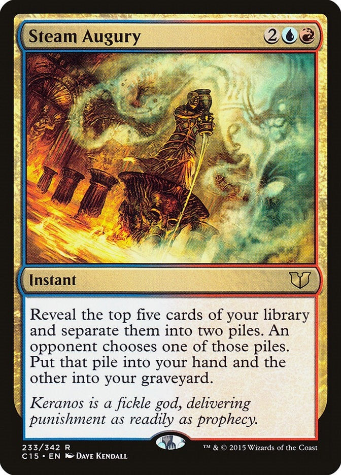 Image for Steam Augury (233) [Commander 2015] - Magic: The Gathering