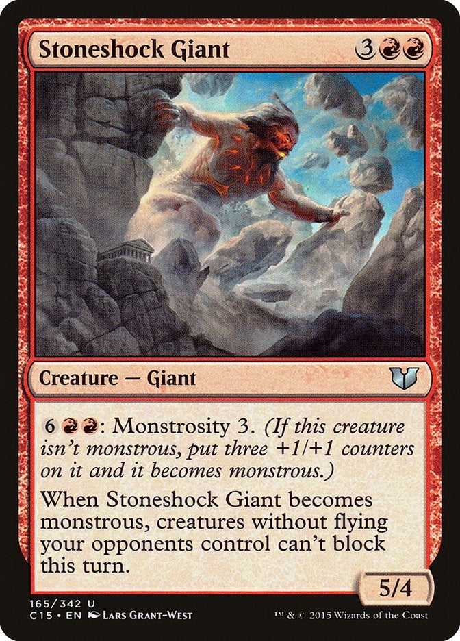 Image for Stoneshock Giant (165) [Commander 2015] - Magic: The Gathering