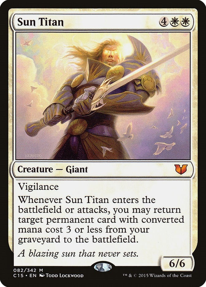 Image for Sun Titan (82) [Commander 2015] - Magic: The Gathering