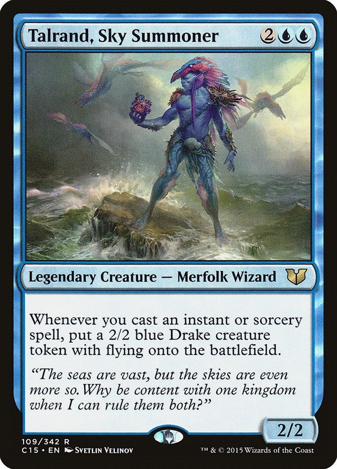 Image for Talrand, Sky Summoner (109) [Commander 2015] - Magic: The Gathering