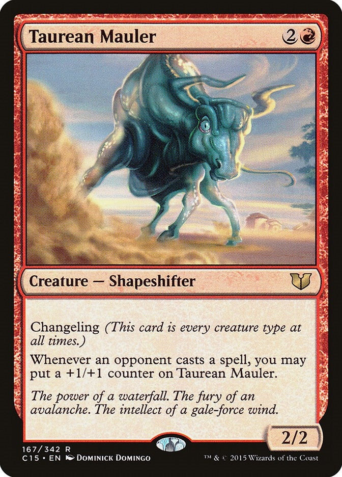 Image for Taurean Mauler (167) [Commander 2015] - Magic: The Gathering