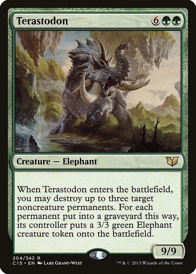 Image for Terastodon (204) [Commander 2015] - Magic: The Gathering