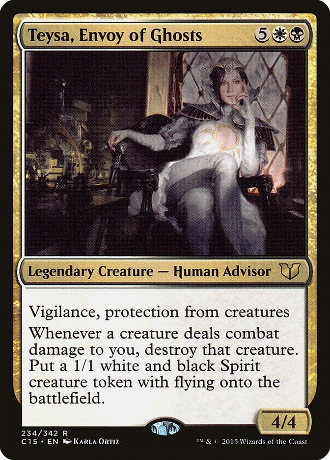 Image for Teysa, Envoy of Ghosts (234) [Commander 2015] - Magic: The Gathering