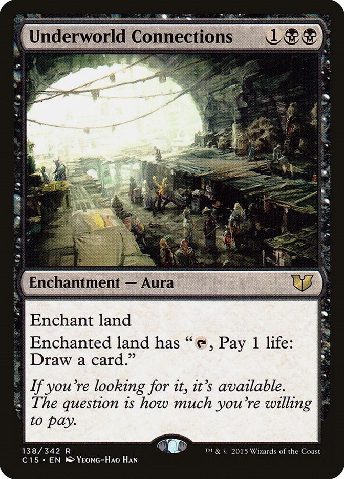 Image for Underworld Connections (138) [Commander 2015] - Magic: The Gathering