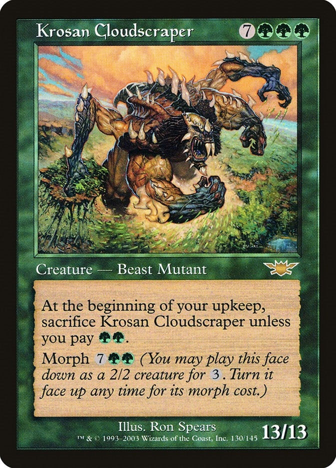 Image for Krosan Cloudscraper (130) [Legions] - Magic: The Gathering
