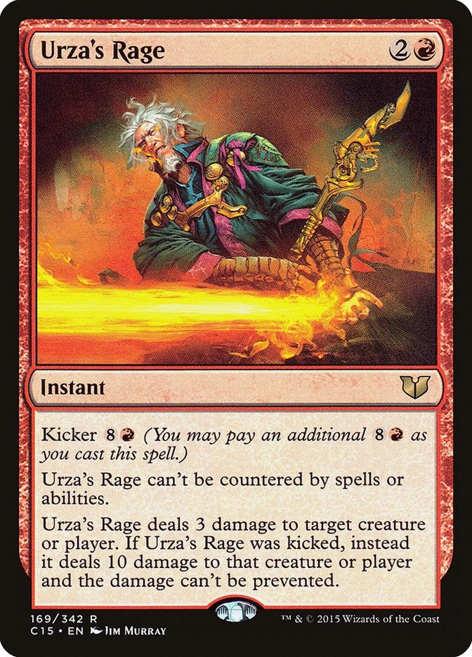 Image for Urza's Rage (169) [Commander 2015] - Magic: The Gathering