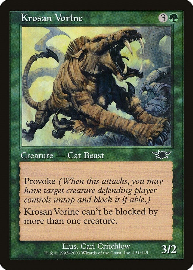 Image for Krosan Vorine (131) [Legions] - Magic: The Gathering