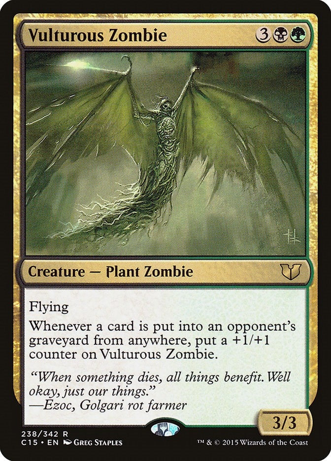 Image for Vulturous Zombie (238) [Commander 2015] - Magic: The Gathering