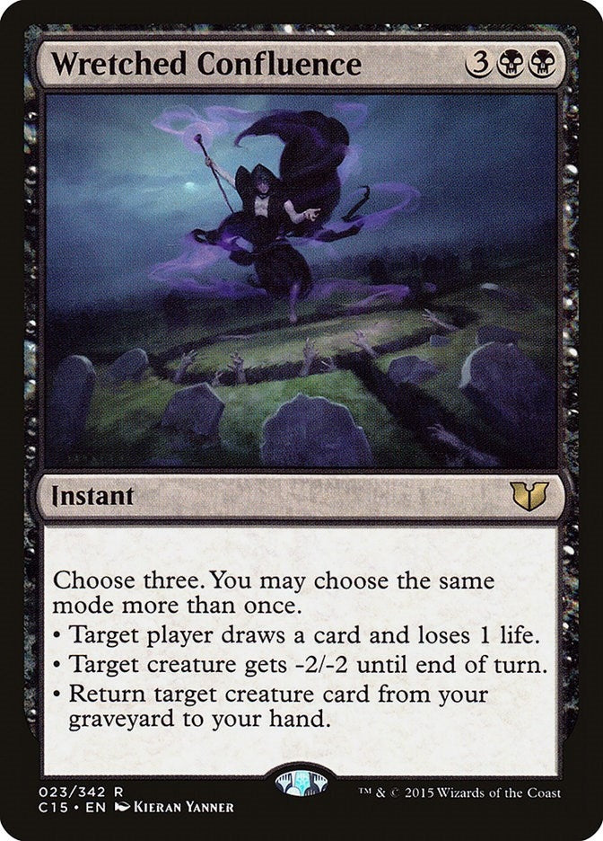Image for Wretched Confluence (23) [Commander 2015] - Magic: The Gathering