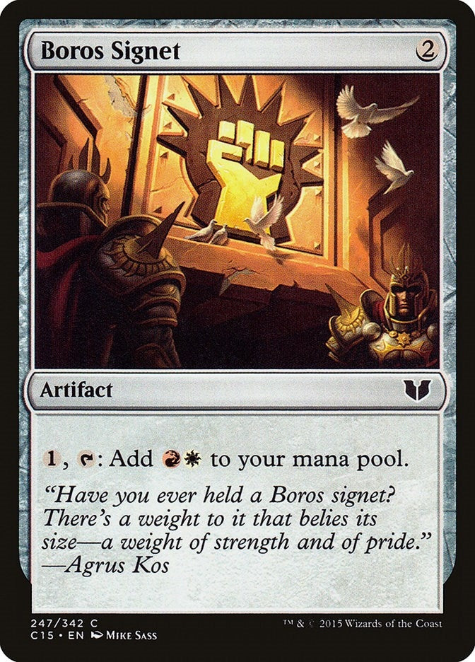 Image for Boros Signet (247) [Commander 2015] - Magic: The Gathering