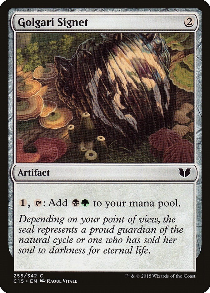 Image for Golgari Signet (255) [Commander 2015] - Magic: The Gathering