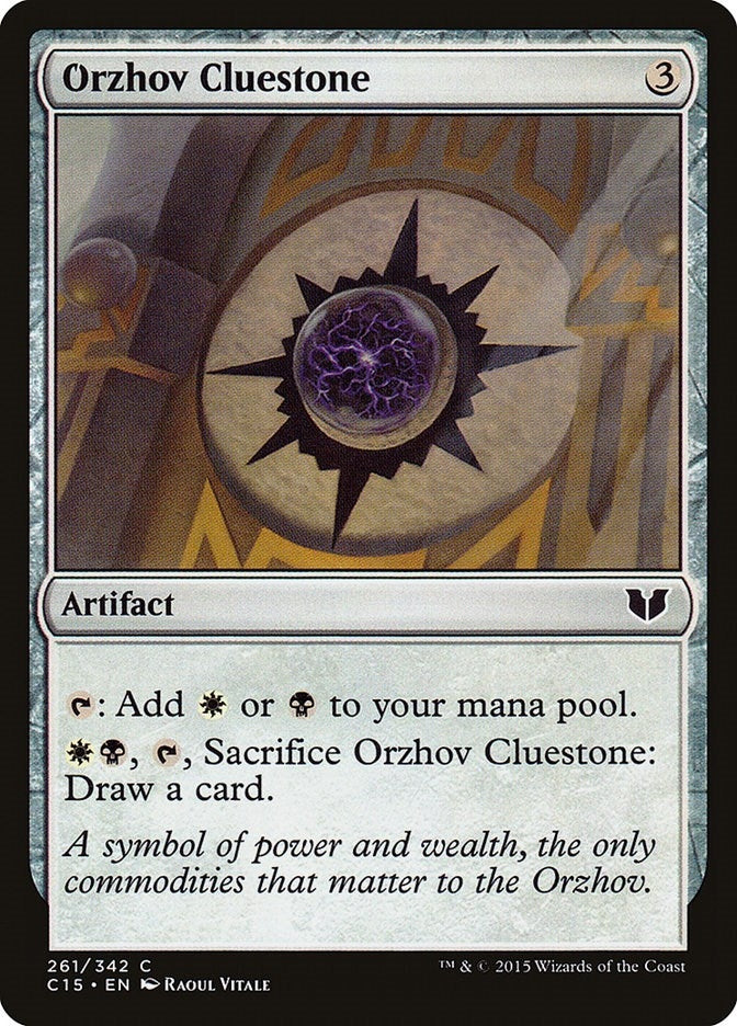 Image for Orzhov Cluestone (261) [Commander 2015] - Magic: The Gathering