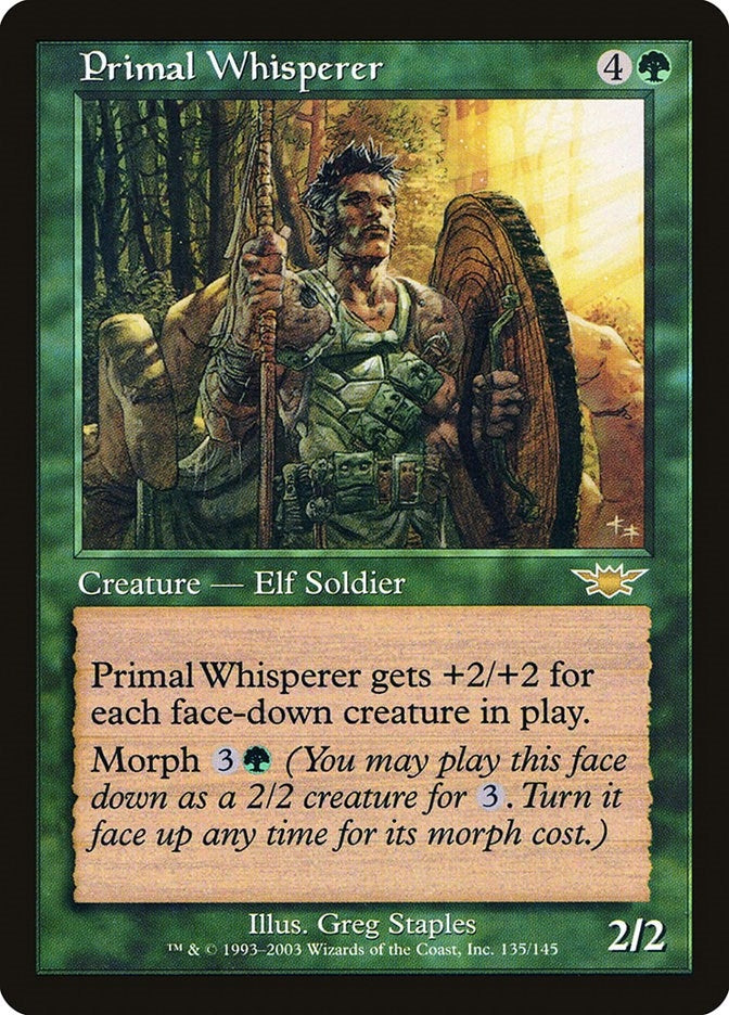 Image for Primal Whisperer (135) [Legions] - Magic: The Gathering