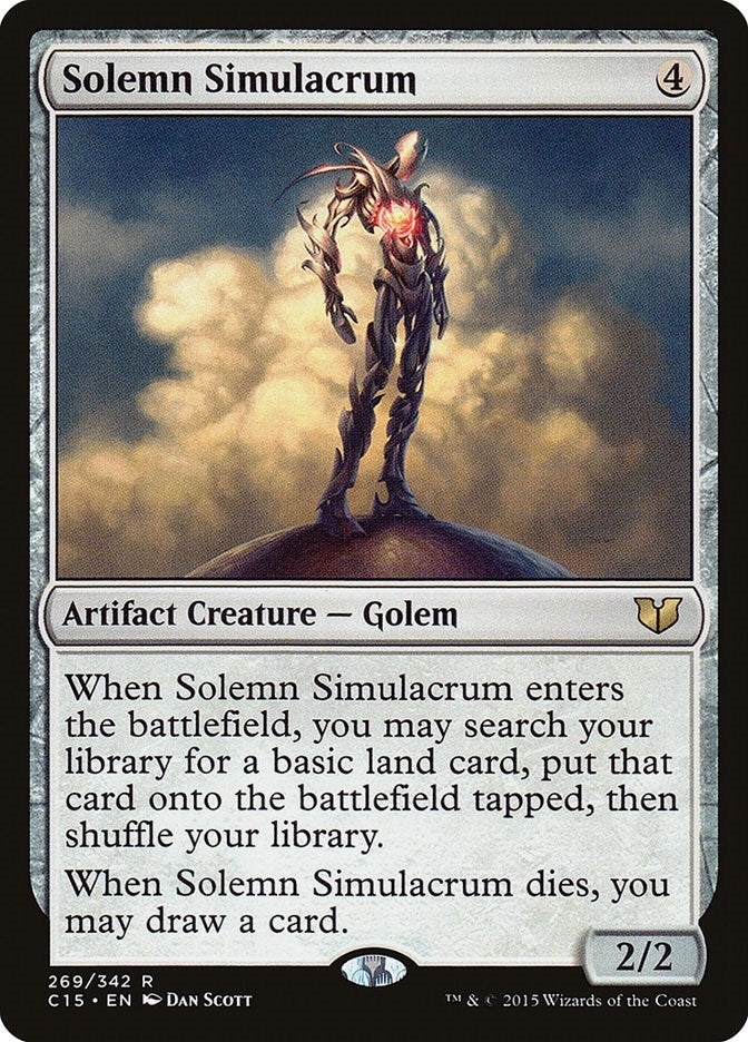 Image for Solemn Simulacrum (269) [Commander 2015] - Magic: The Gathering