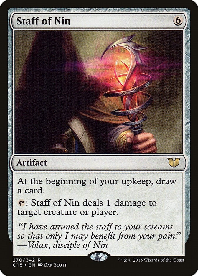 Image for Staff of Nin (270) [Commander 2015] - Magic: The Gathering