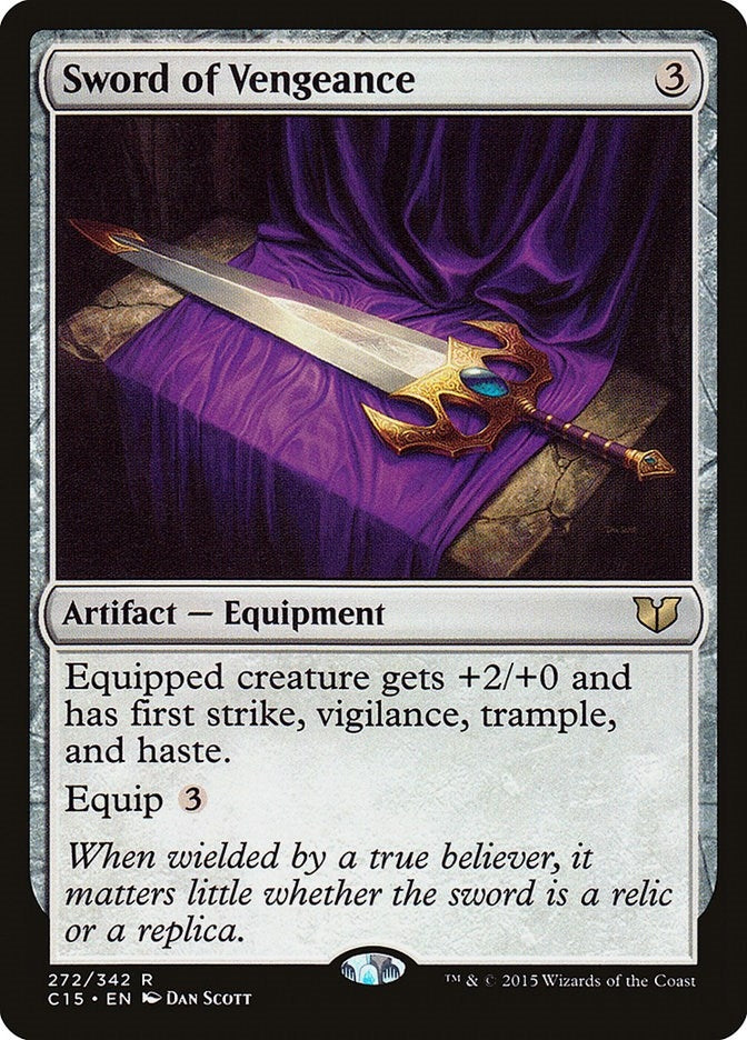 Image for Sword of Vengeance (272) [Commander 2015] - Magic: The Gathering