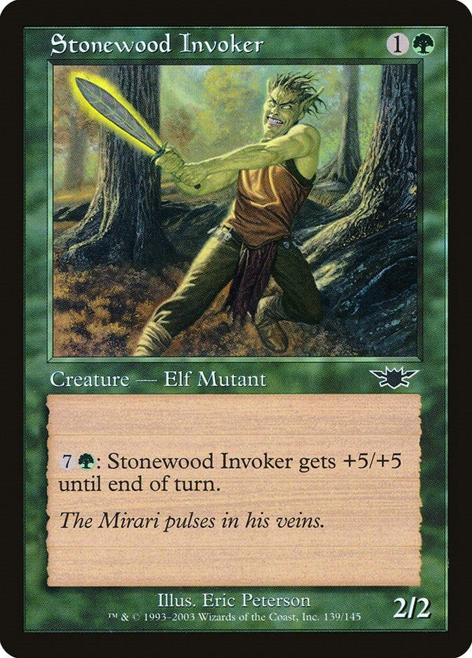 Image for Stonewood Invoker (139) [Legions] - Magic: The Gathering