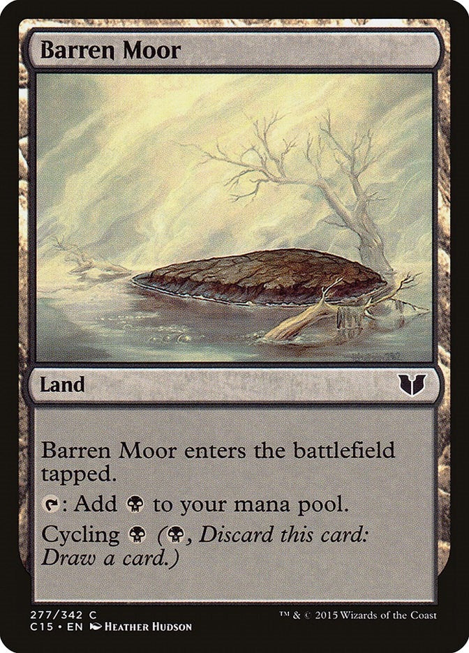 Image for Barren Moor (277) [Commander 2015] - Magic: The Gathering