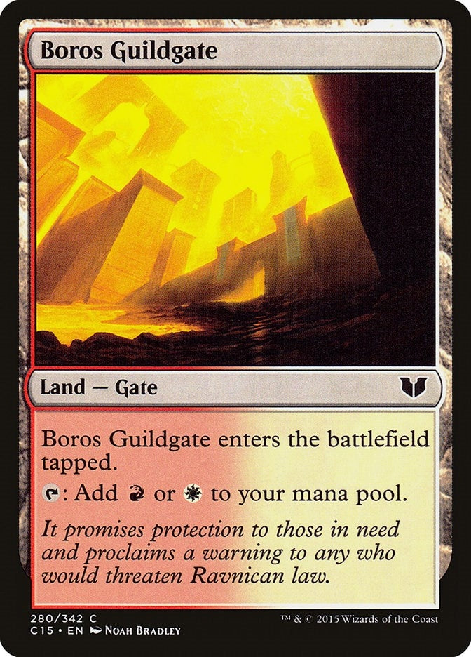 Image for Boros Guildgate (280) [Commander 2015] - Magic: The Gathering
