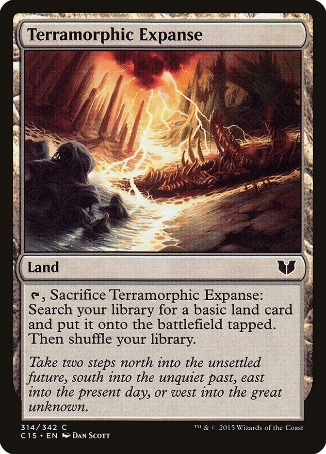 Image for Terramorphic Expanse (314) [Commander 2015] - Magic: The Gathering