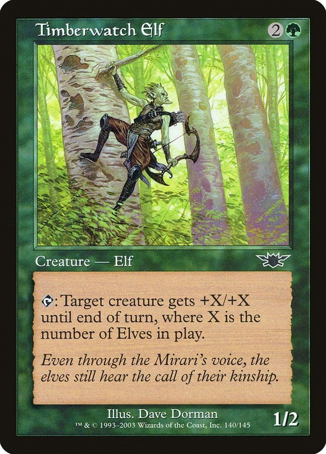 Image for Timberwatch Elf (140) [Legions] - Magic: The Gathering