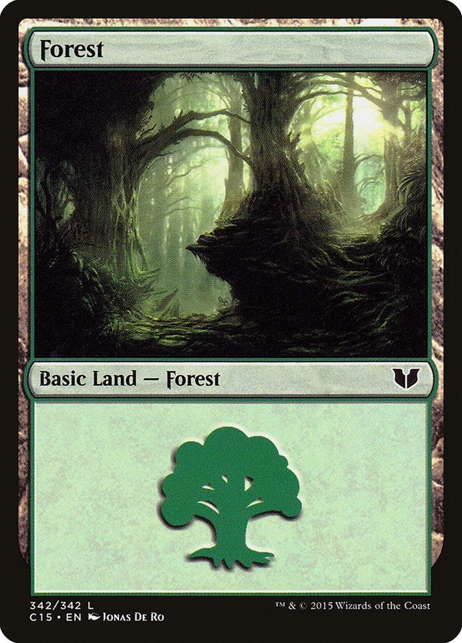 Image for Forest (342) (342) [Commander 2015] - Magic: The Gathering
