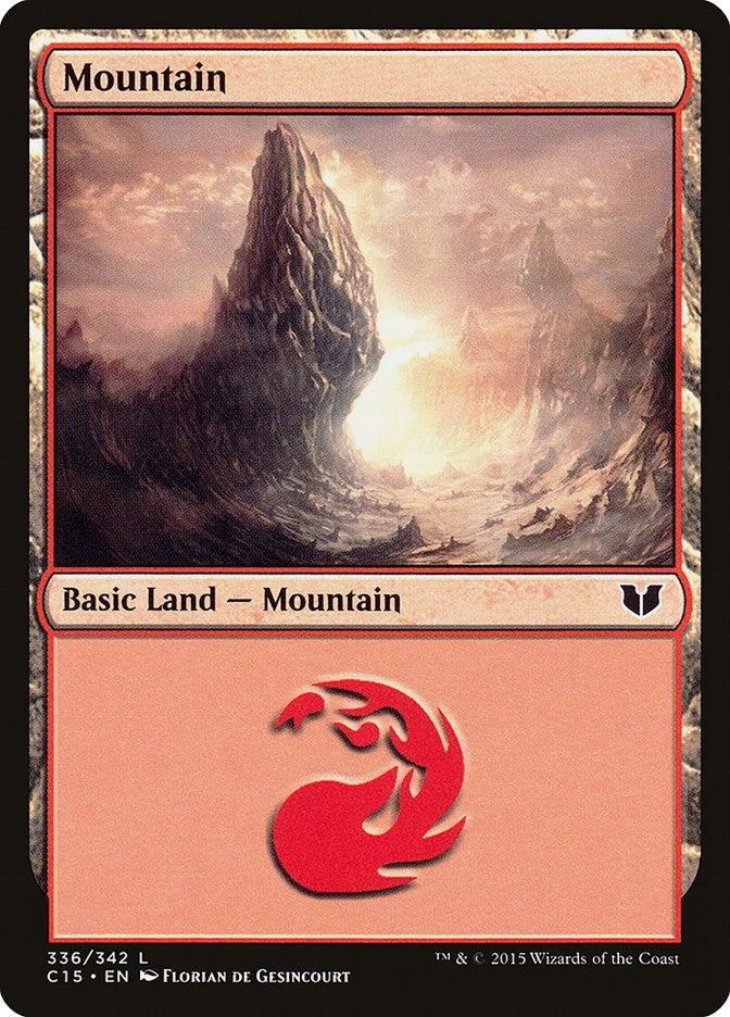 Image for Mountain (336) (336) [Commander 2015] - Magic: The Gathering