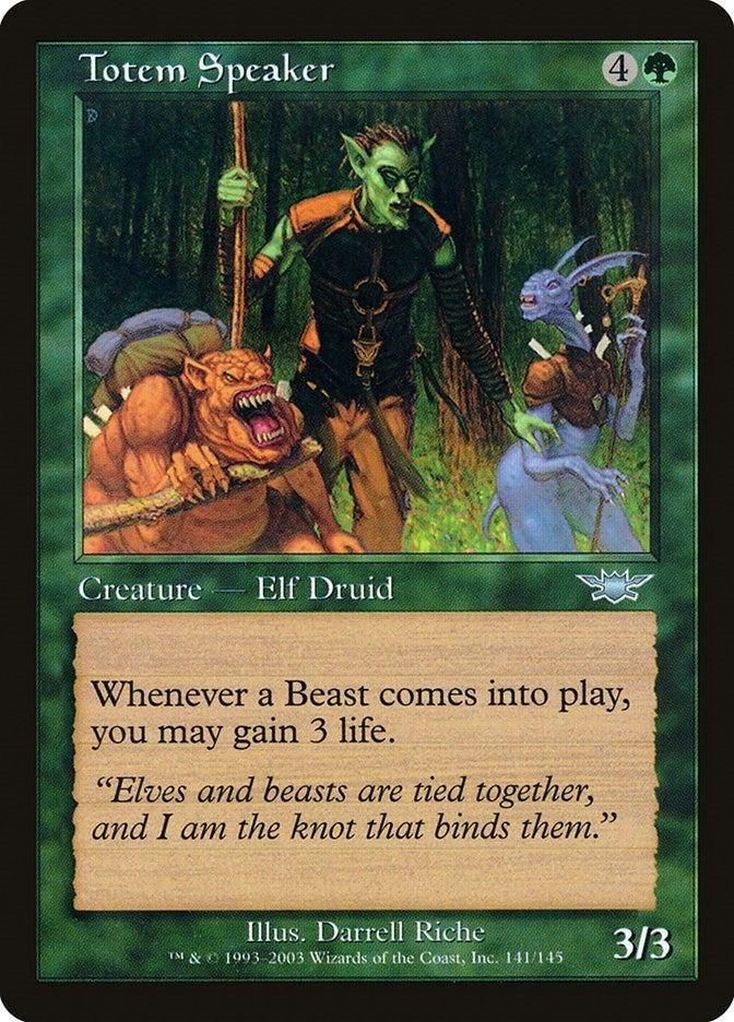 Image for Totem Speaker (141) [Legions] - Magic: The Gathering
