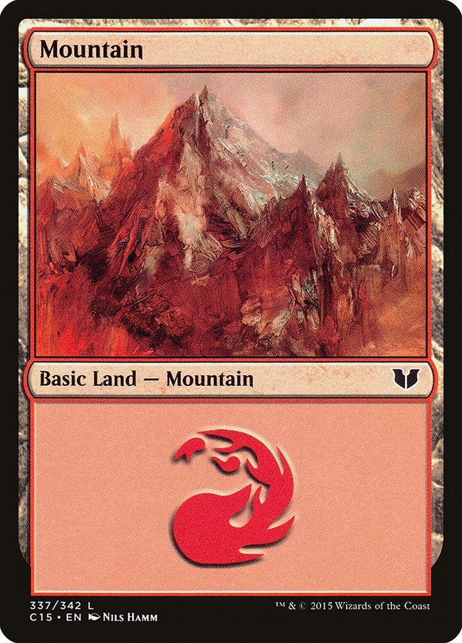 Image for Mountain (337) (337) [Commander 2015] - Magic: The Gathering