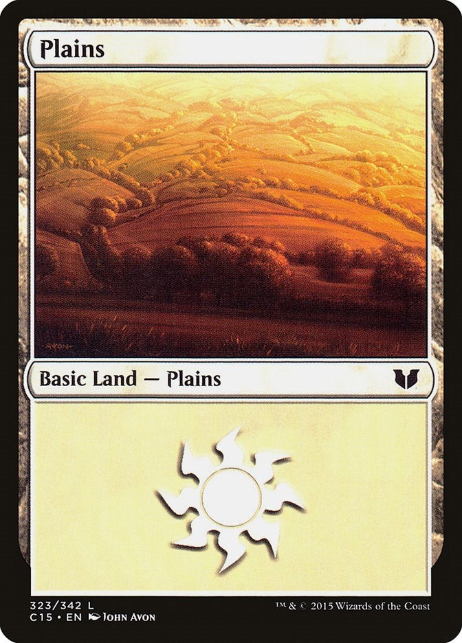 Image for Plains (323) (323) [Commander 2015] - Magic: The Gathering