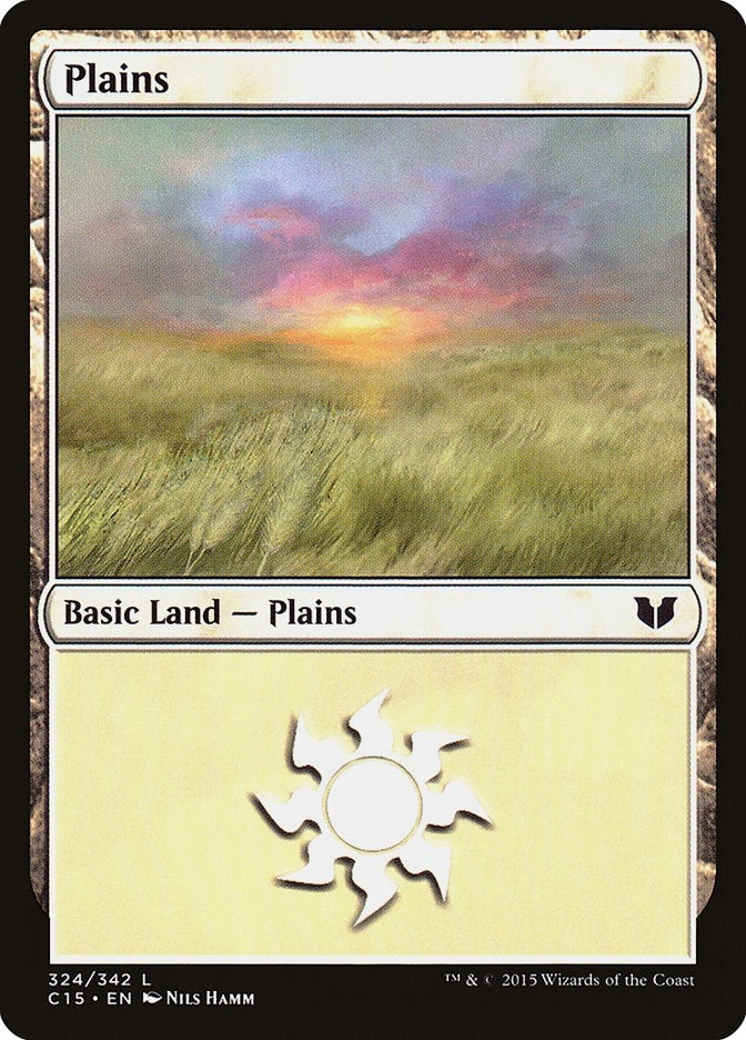 Image for Plains (324) (324) [Commander 2015] - Magic: The Gathering