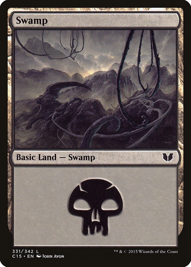 Image for Swamp (331) (331) [Commander 2015] - Magic: The Gathering
