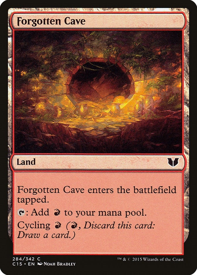 Image for Forgotten Cave (284) [Commander 2015] - Magic: The Gathering