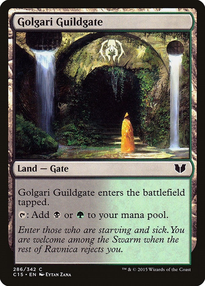 Image for Golgari Guildgate (286) [Commander 2015] - Magic: The Gathering