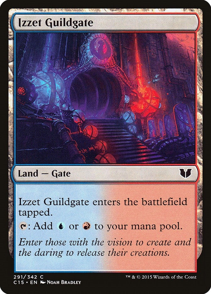 Image for Izzet Guildgate (291) [Commander 2015] - Magic: The Gathering
