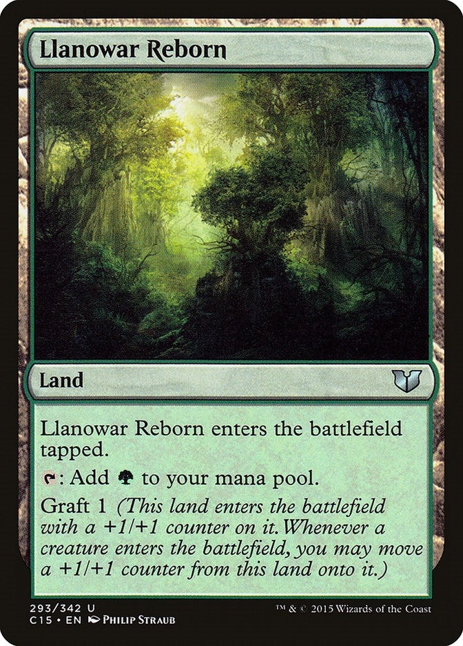 Image for Llanowar Reborn (293) [Commander 2015] - Magic: The Gathering