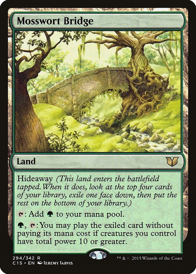 Image for Mosswort Bridge (294) [Commander 2015] - Magic: The Gathering