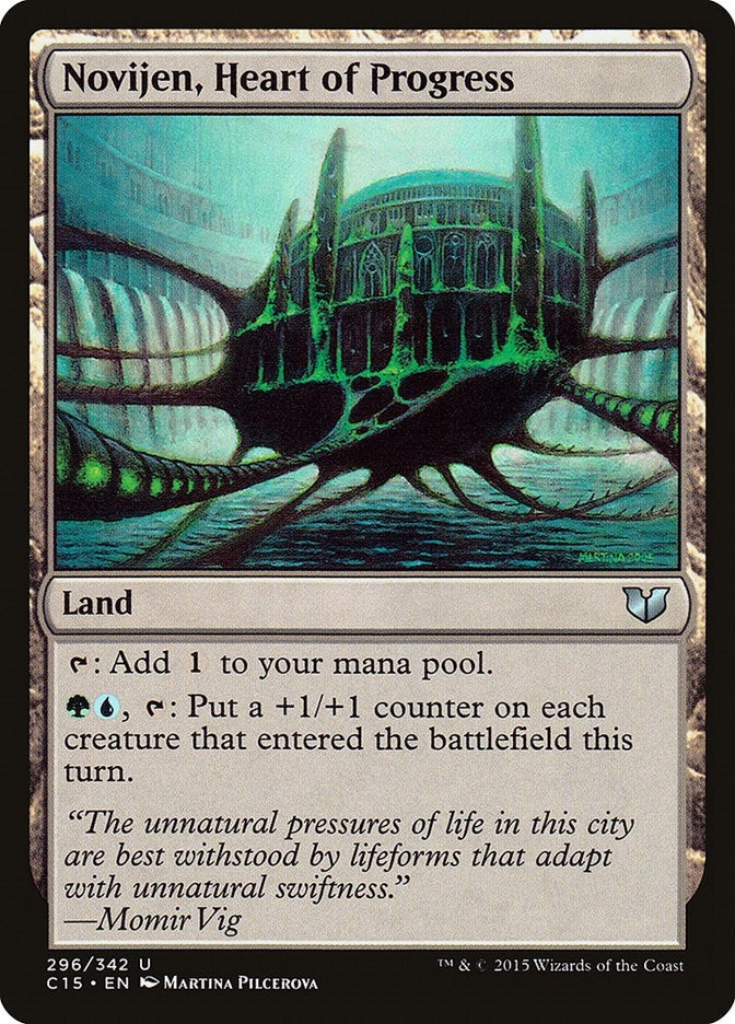 Image for Novijen, Heart of Progress (296) [Commander 2015] - Magic: The Gathering