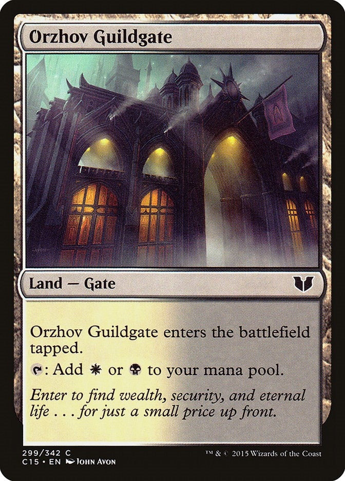 Image for Orzhov Guildgate (299) [Commander 2015] - Magic: The Gathering