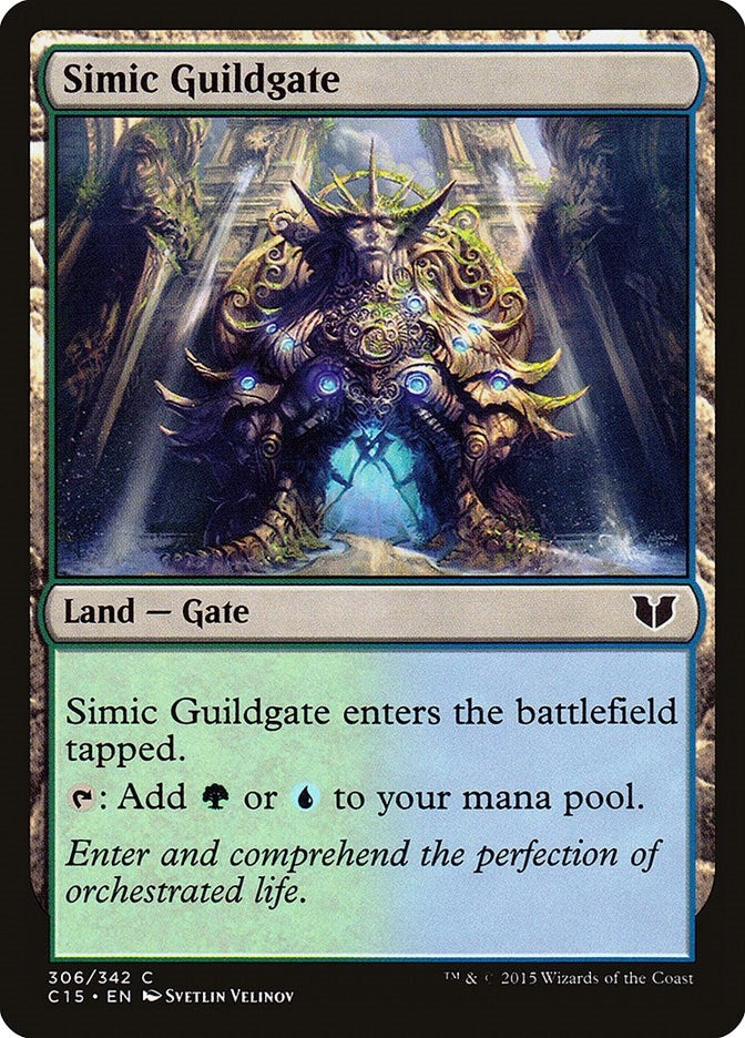 Image for Simic Guildgate (306) [Commander 2015] - Magic: The Gathering
