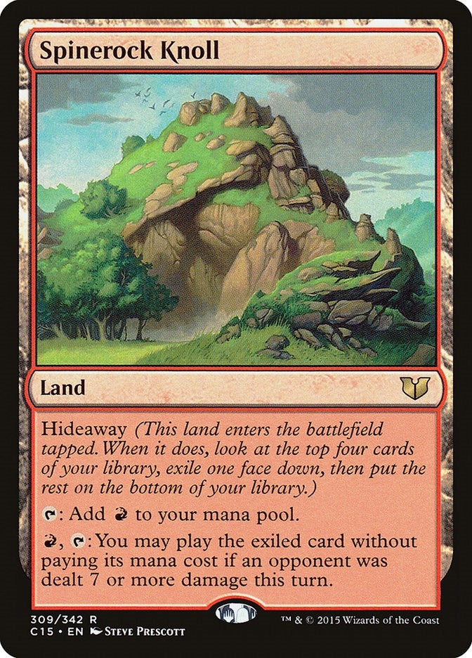 Image for Spinerock Knoll (309) [Commander 2015] - Magic: The Gathering