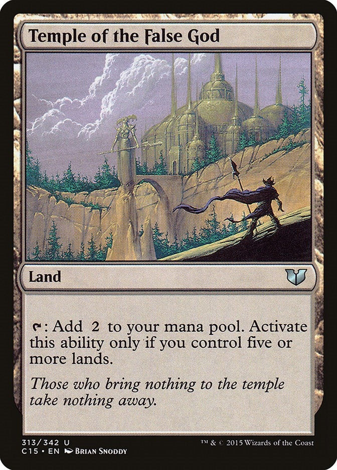 Image for Temple of the False God (313) [Commander 2015] - Magic: The Gathering