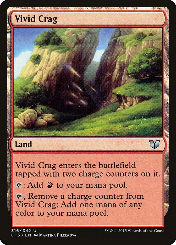 Image for Vivid Crag (316) [Commander 2015] - Magic: The Gathering
