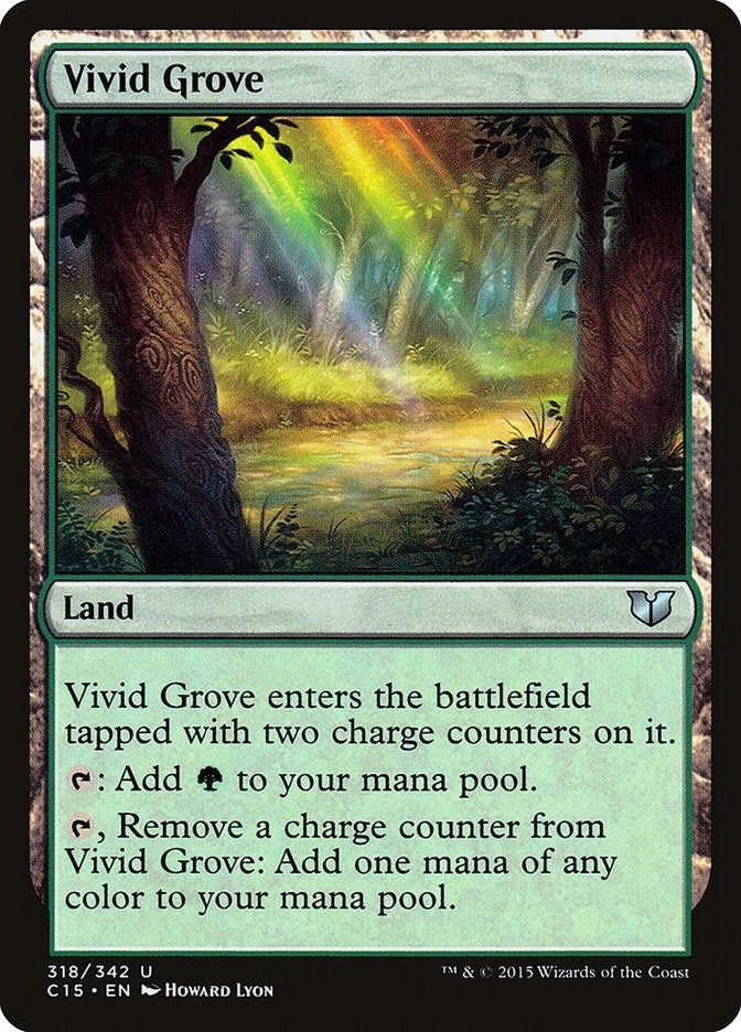 Image for Vivid Grove (318) [Commander 2015] - Magic: The Gathering